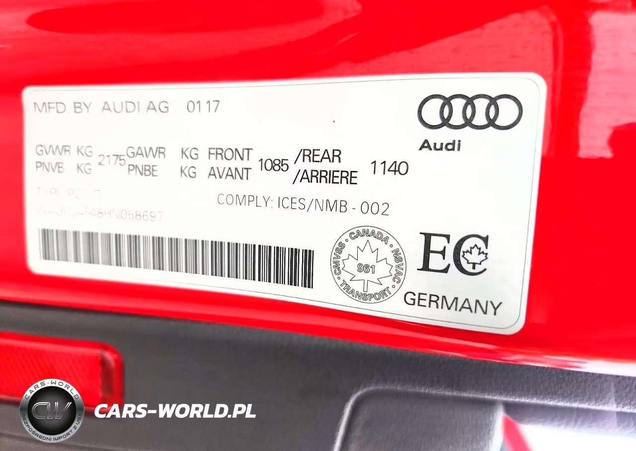 2017 Audi A4 Premium Plus VIN:WAUENAF48HN058697 - 12