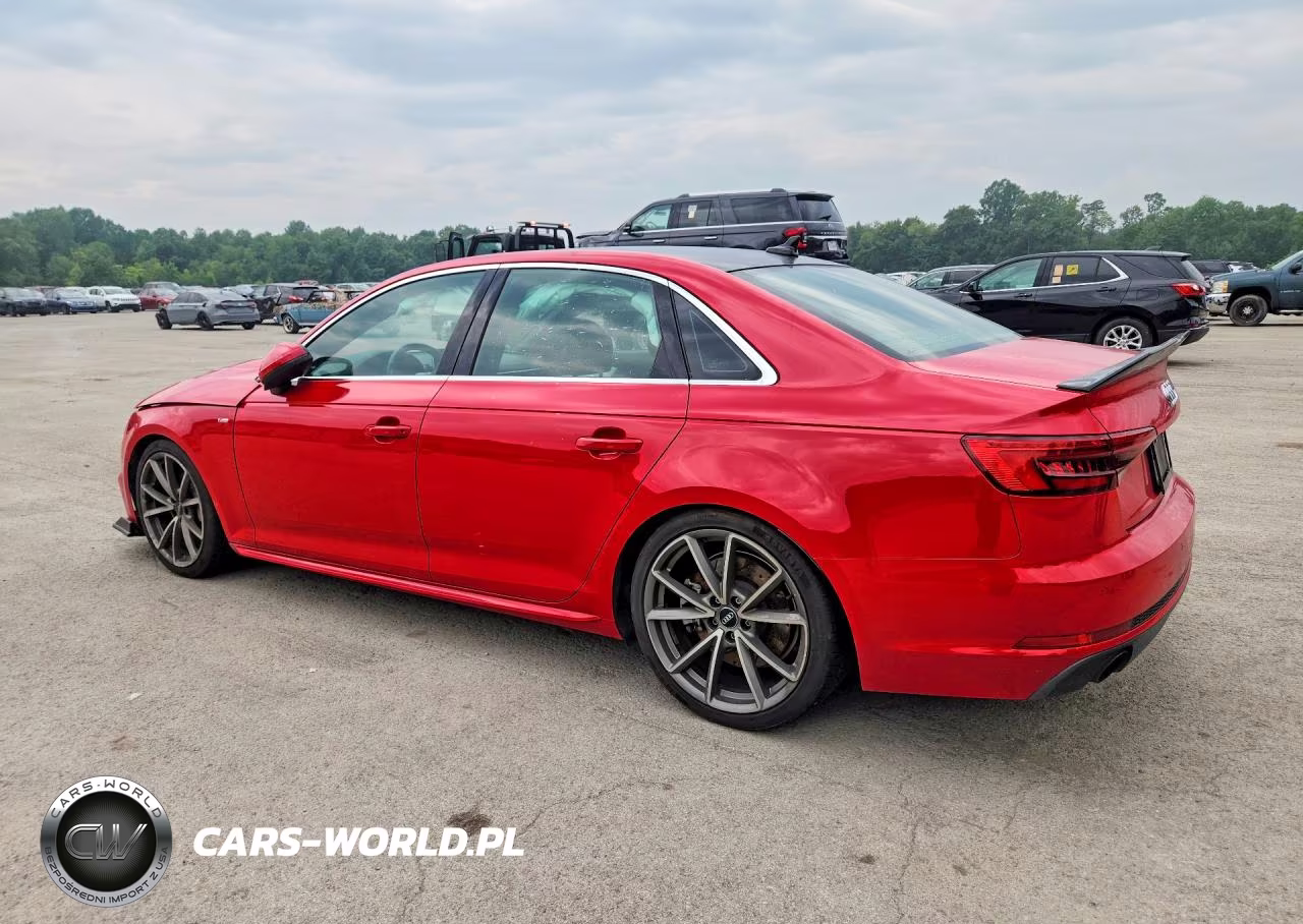 2017 Audi A4 Premium Plus VIN:WAUENAF48HN058697 - 2