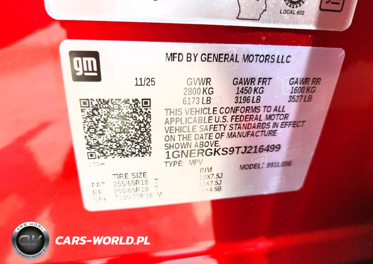 2026 Chevrolet Traverse Lt VIN:1GNERGKS9TJ216499 - 13
