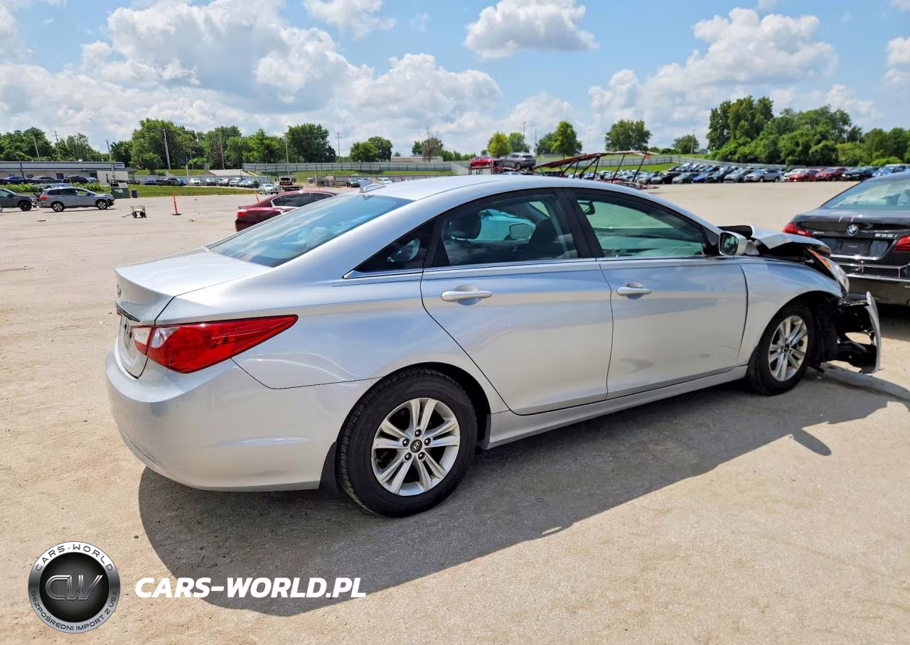 2013 Hyundai Sonata Gls VIN:5NPEB4AC7DH583191 - 3
