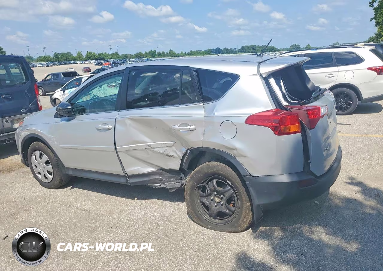 2015 Toyota Rav4 Le VIN:2T3ZFREV6FW151394 - 2
