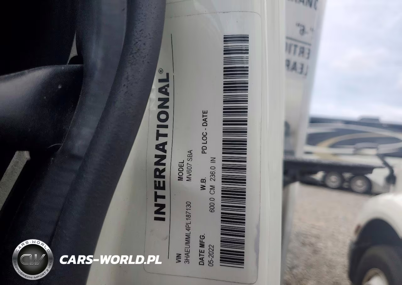 2023 International Mv607 Refrigerated Box Truck VIN:3HAEUMML4PL187130 - 13