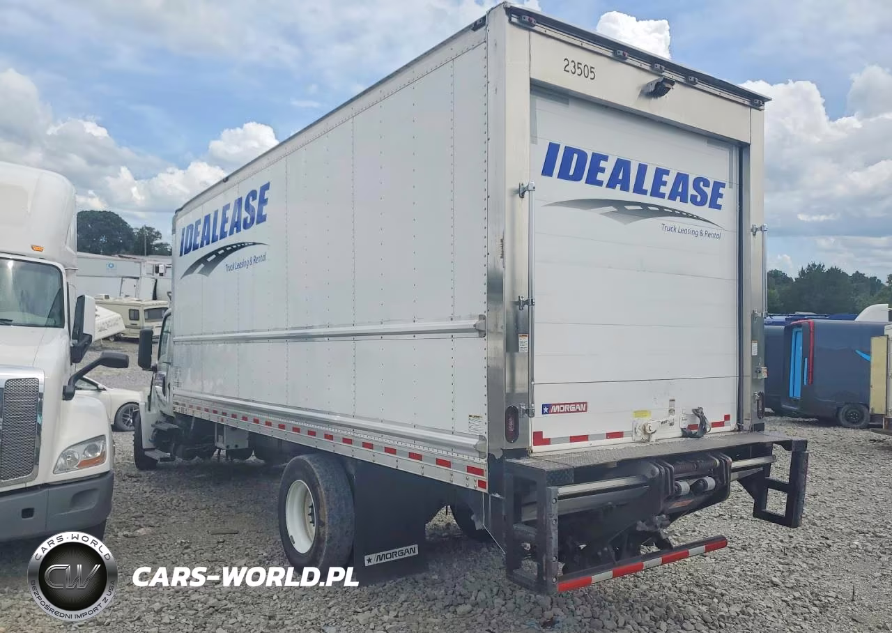 2023 International Mv607 Refrigerated Box Truck VIN:3HAEUMML4PL187130 - 2