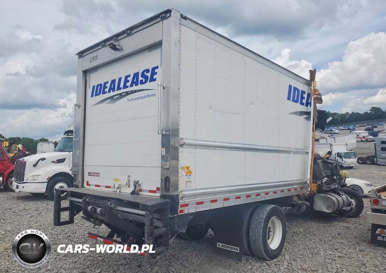 2023 International Mv607 Refrigerated Box Truck VIN:3HAEUMML4PL187130 - 3