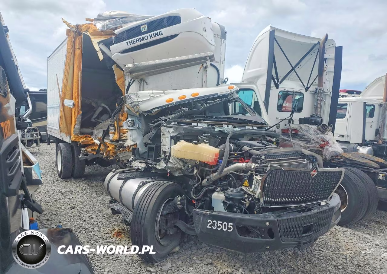 2023 International Mv607 Refrigerated Box Truck VIN:3HAEUMML4PL187130 - 4