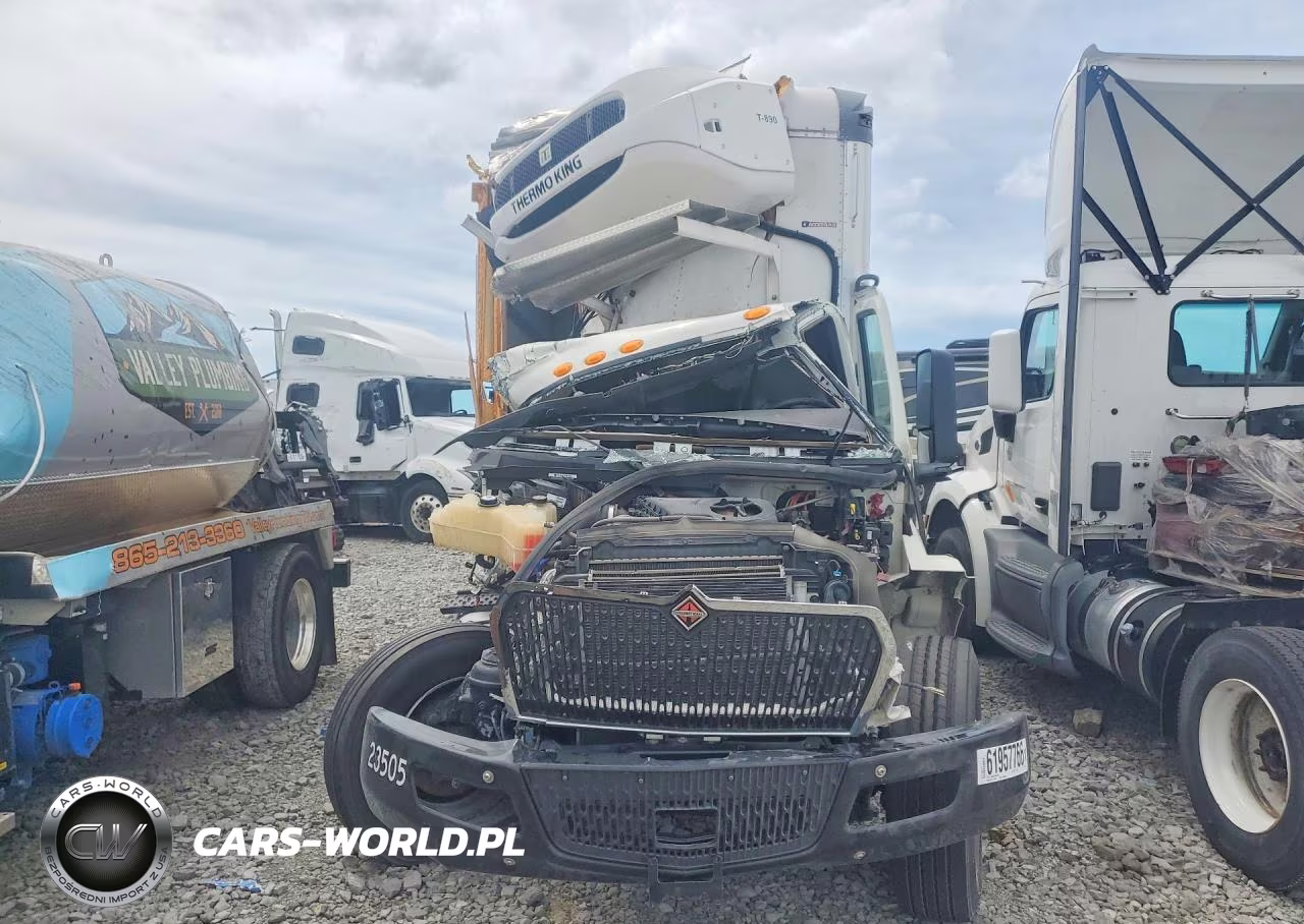 2023 International Mv607 Refrigerated Box Truck VIN:3HAEUMML4PL187130 - 5