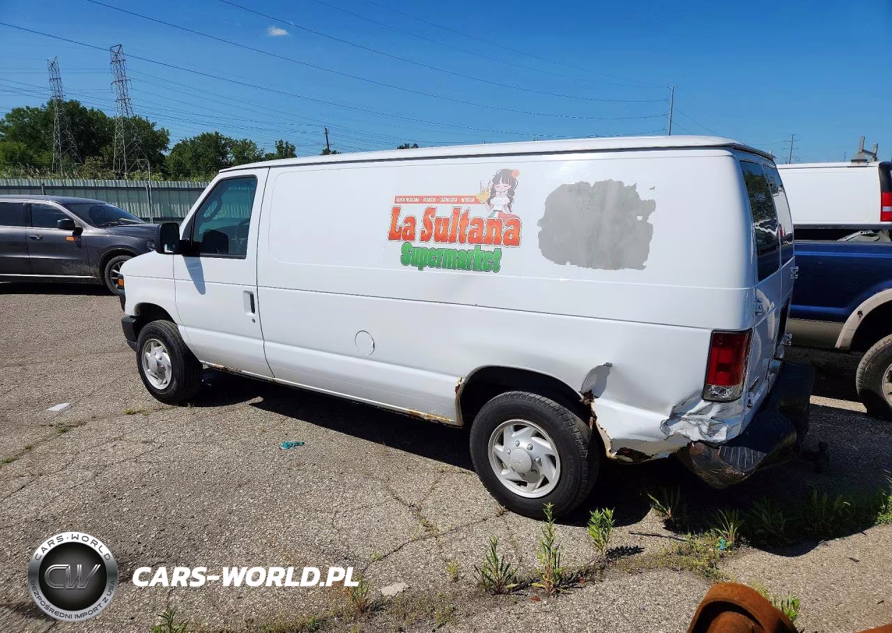 2008 Ford E150 Delivery Van VIN:1FTNE14W58DB26547 - 2