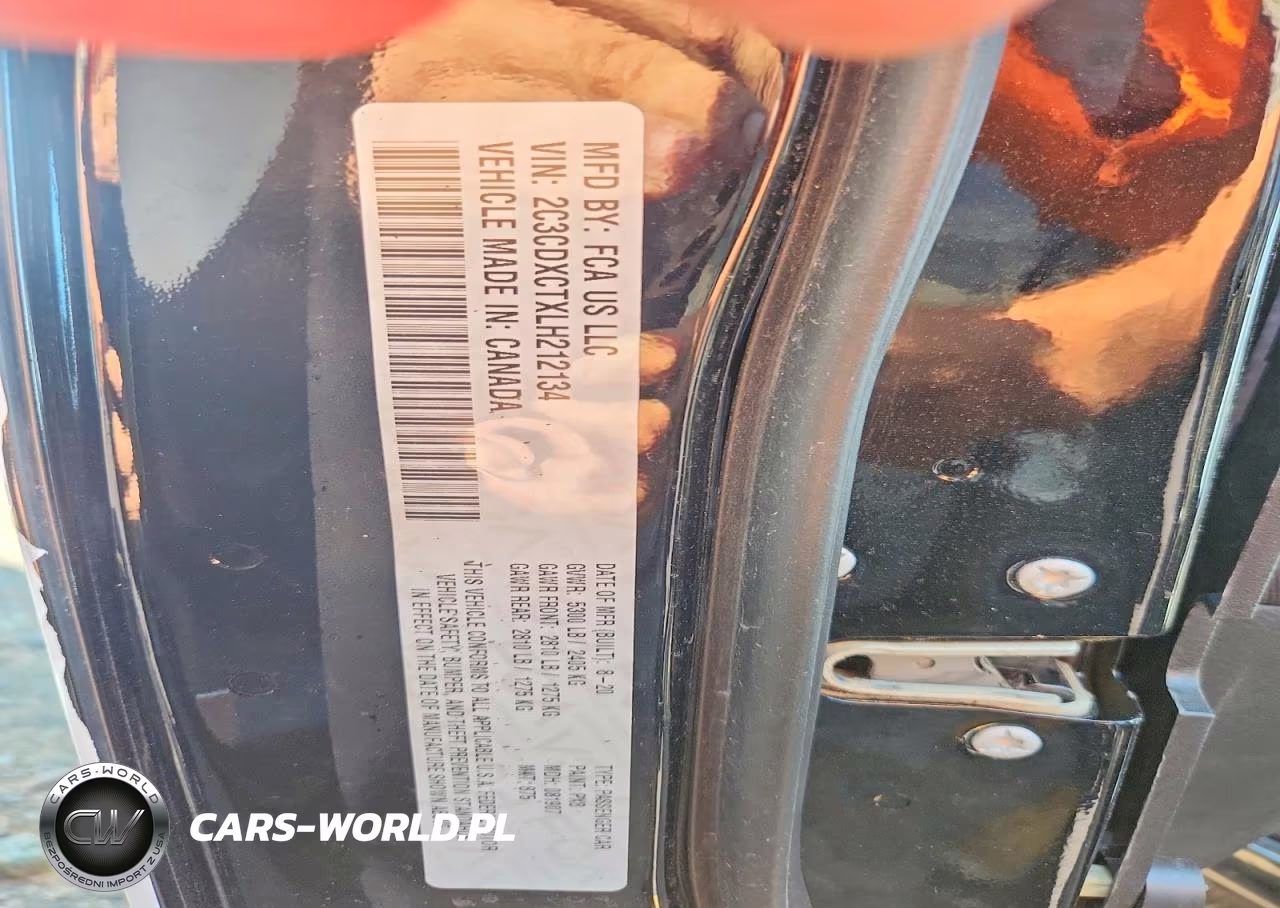 2020 Dodge Charger R-T VIN:2C3CDXCTXLH212134 - 13