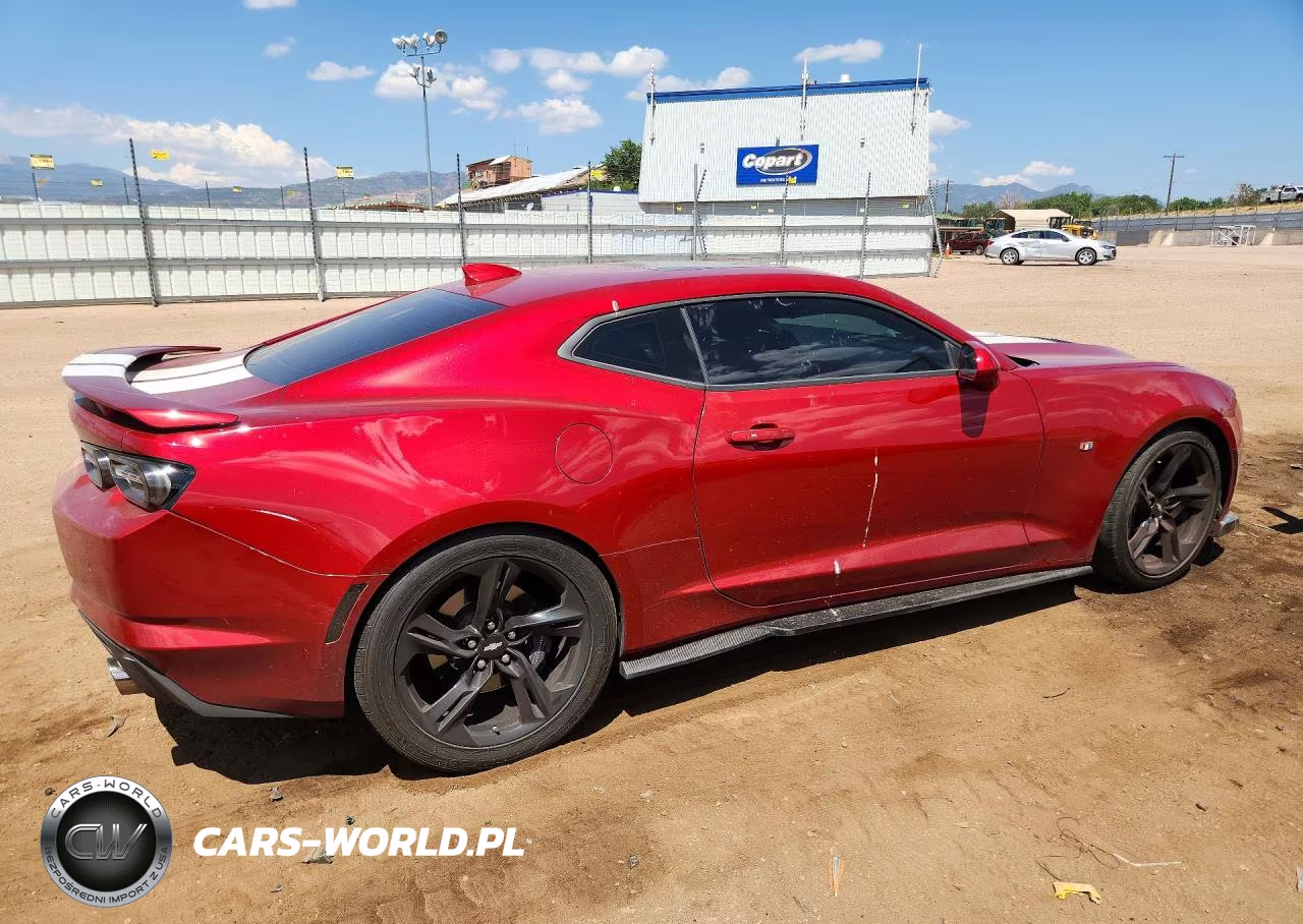 2019 Chevrolet Camaro Ss VIN:1G1FH1R78K0153925 - 3