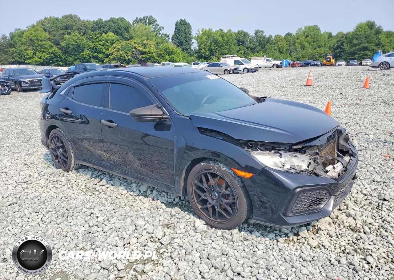2017 Honda Civic Lx VIN:SHHFK7H21HU204448 - 4