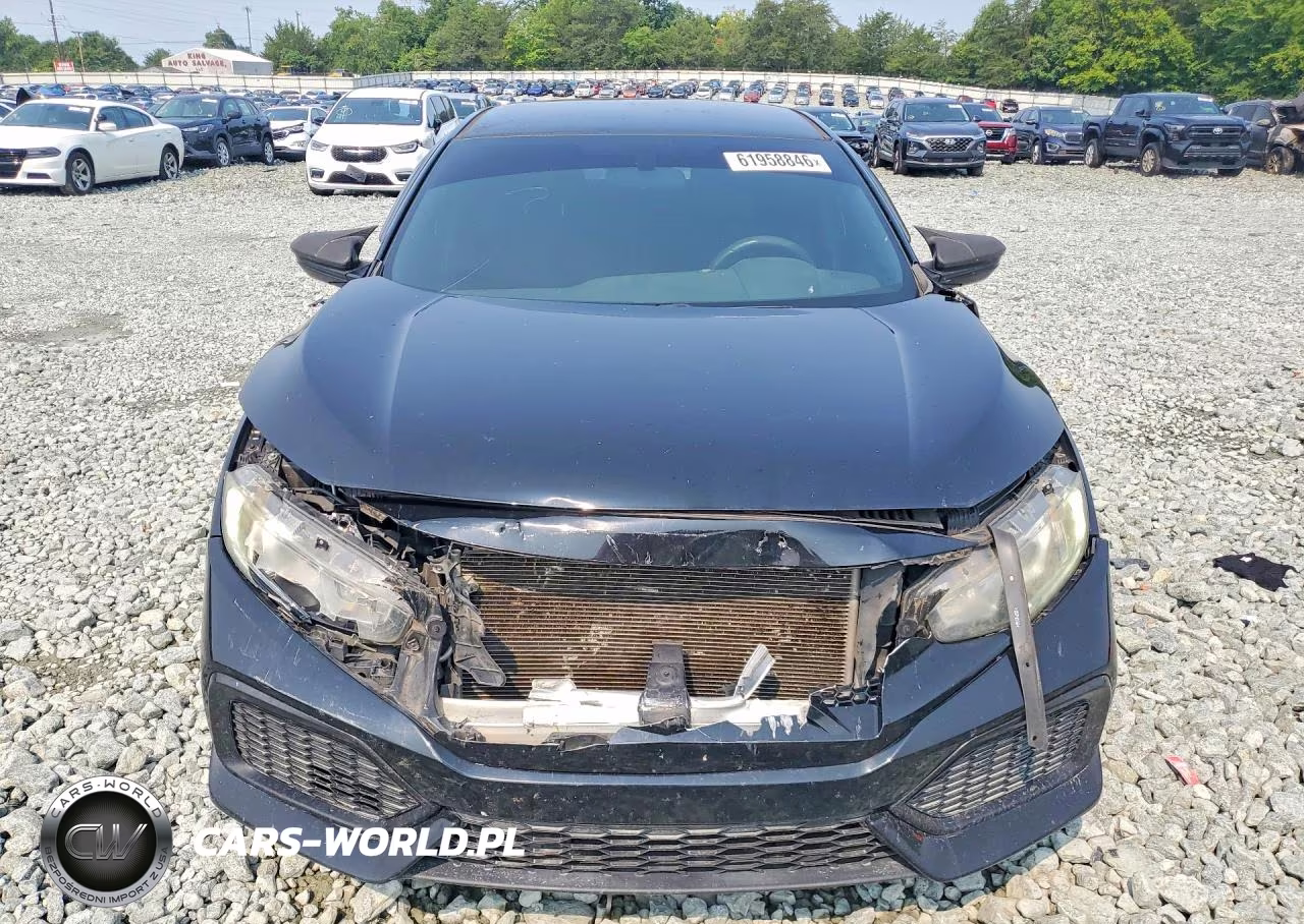 2017 Honda Civic Lx VIN:SHHFK7H21HU204448 - 5