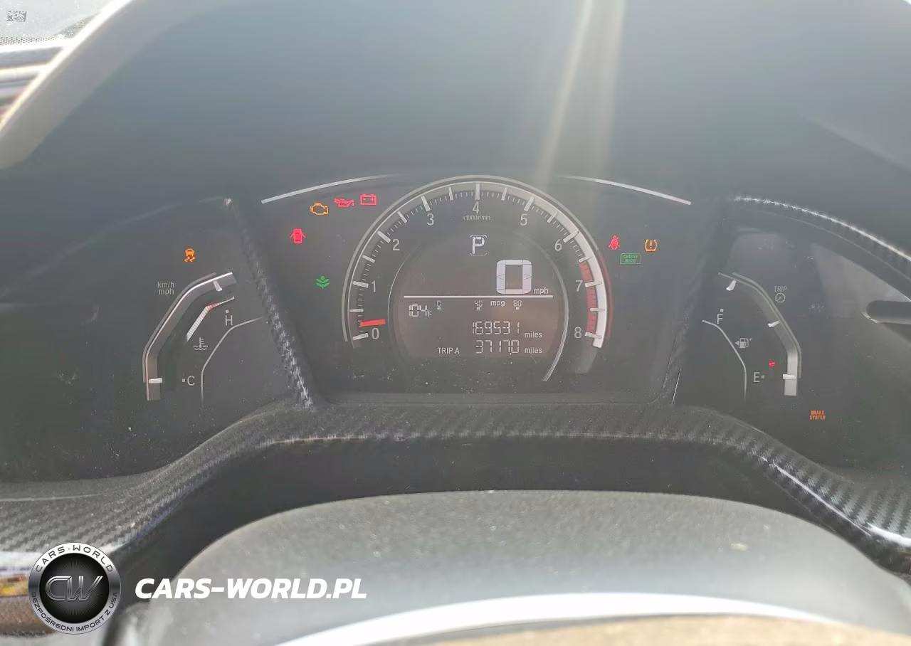 2017 Honda Civic Lx VIN:SHHFK7H21HU204448 - 9
