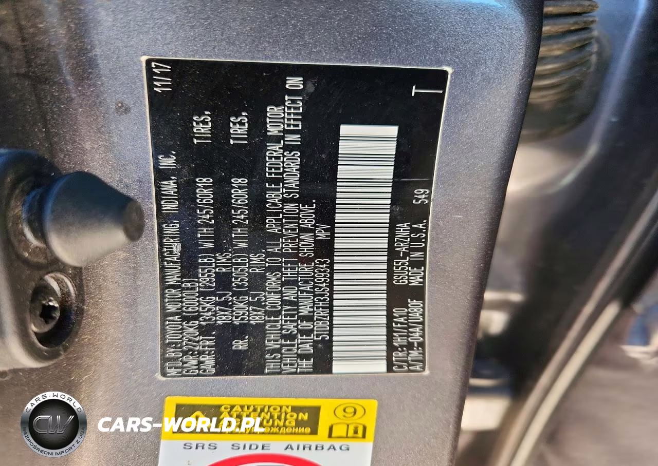 2018 Toyota Highlander Le Plus VIN:5TDBZRFH3JS499343 - 13