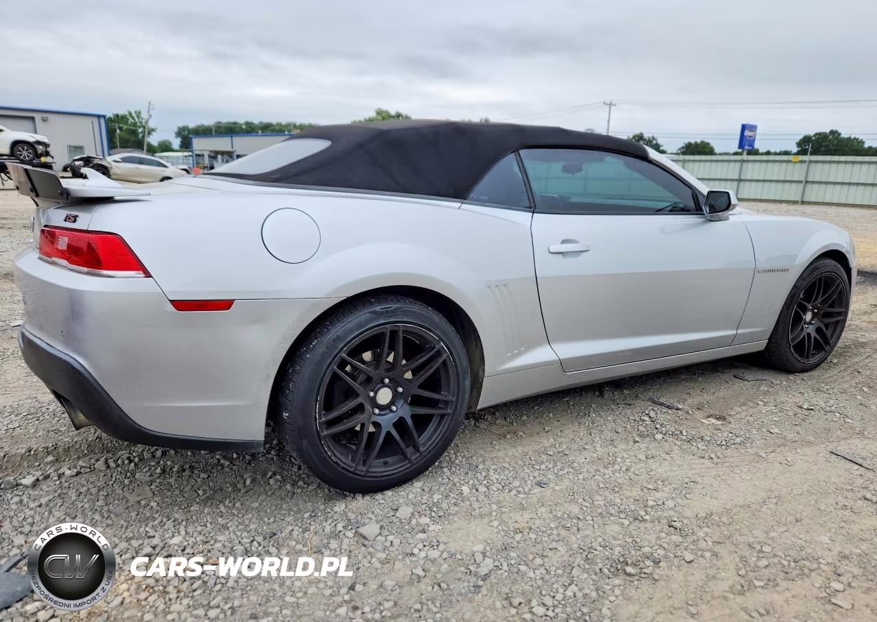 2015 Chevrolet Camaro Lt VIN:2G1FD3D38F9280004 - 3