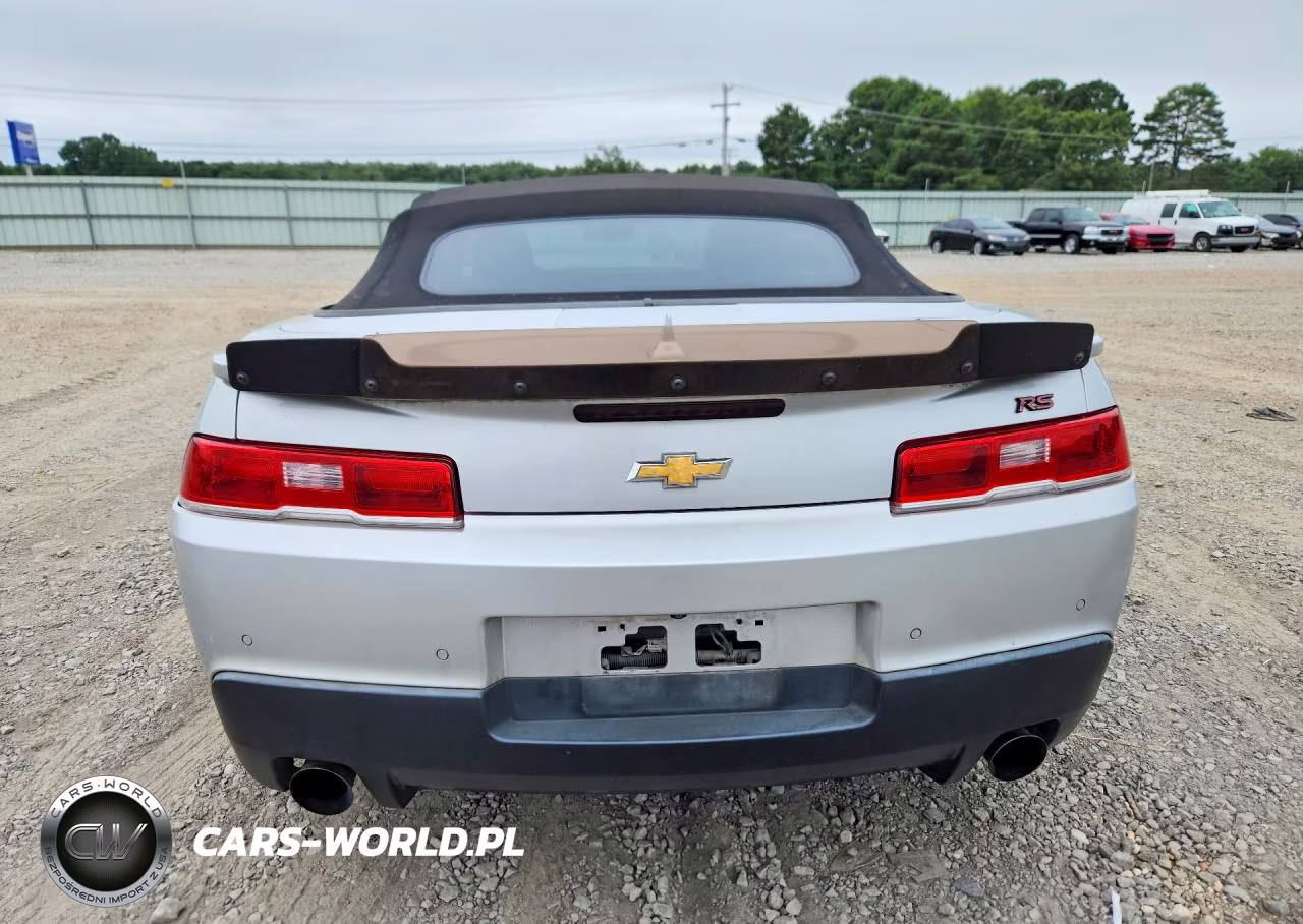 2015 Chevrolet Camaro Lt VIN:2G1FD3D38F9280004 - 6