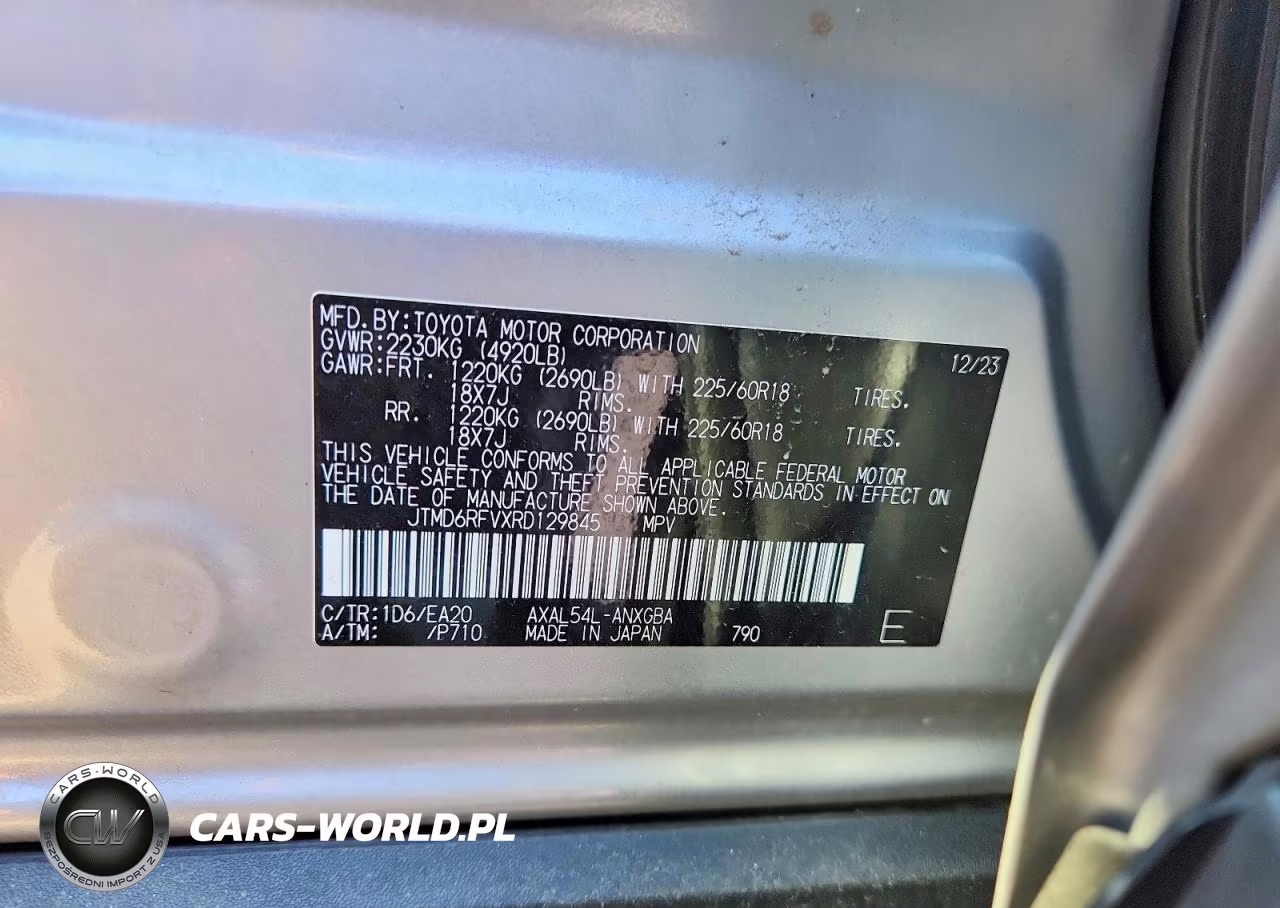 2024 Toyota Rav4 Limited VIN:JTMD6RFVXRD129845 - 13