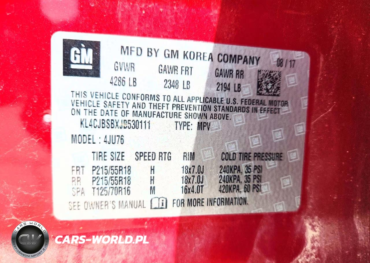 2018 Buick Encore Preferred Ii VIN:KL4CJBSBXJB530111 - 13