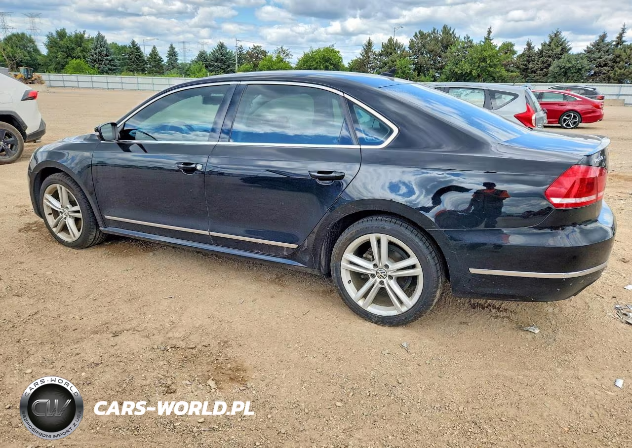 2014 Volkswagen Passat Sel VIN:1VWCN7A38EC074043 - 2