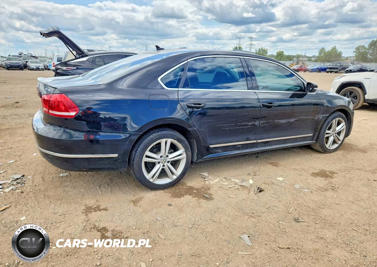 2014 Volkswagen Passat Sel VIN:1VWCN7A38EC074043 - 3
