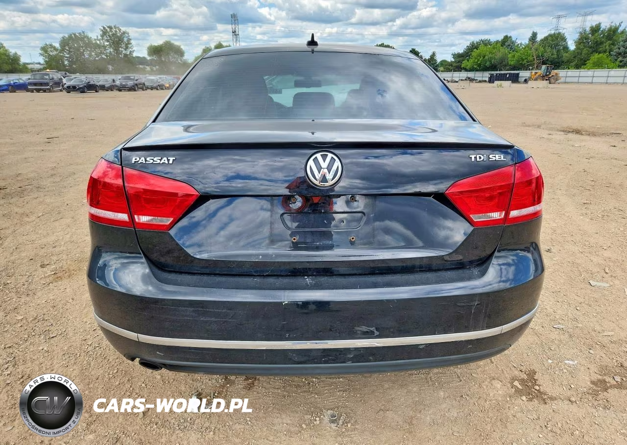 2014 Volkswagen Passat Sel VIN:1VWCN7A38EC074043 - 6