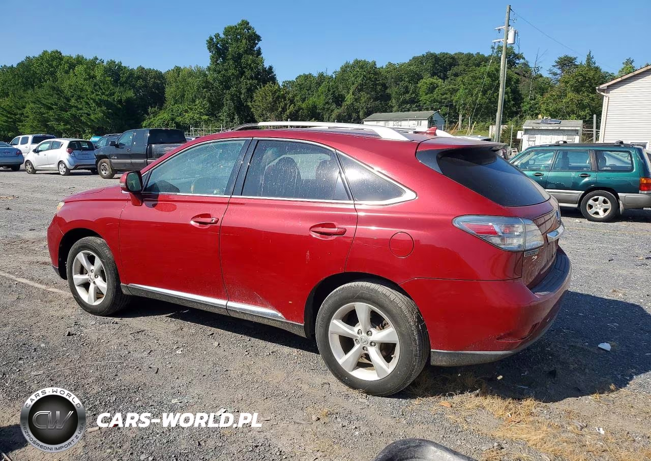 2011 Lexus Rx 350 VIN:2T2BK1BA3BC098556 - 2