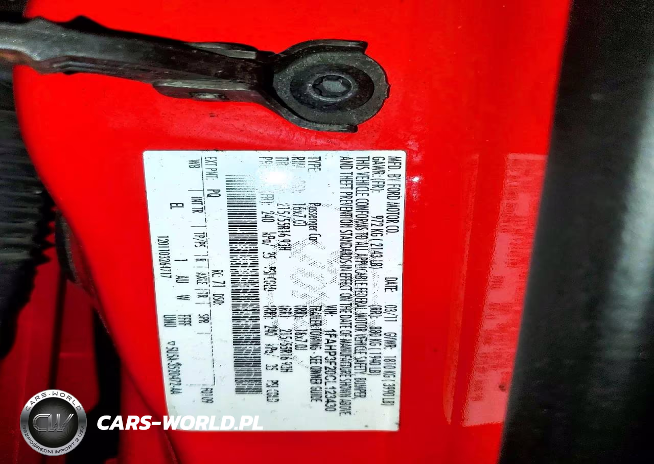 2012 Ford Focus Se VIN:1FAHP3F20CL123430 - 12