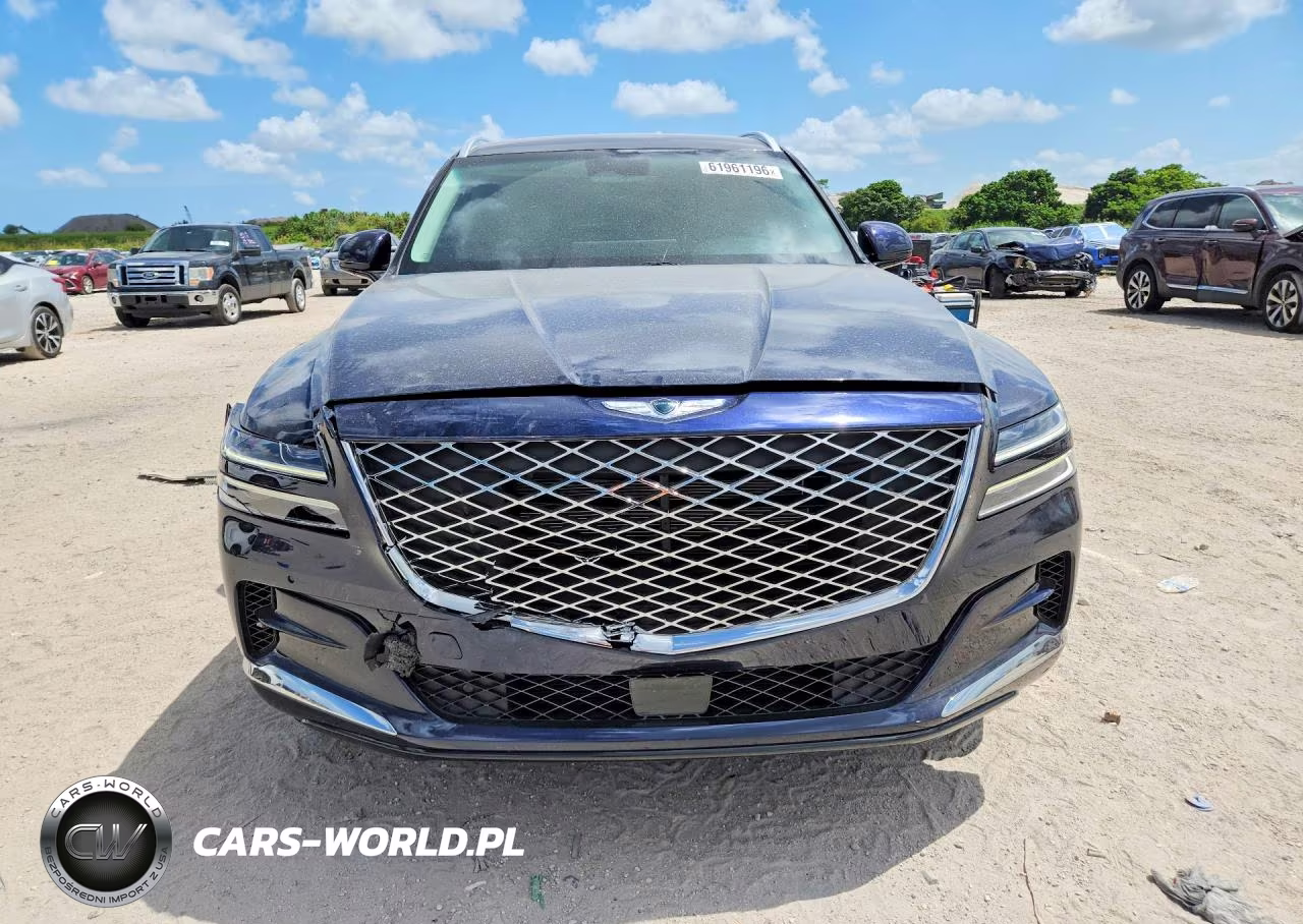 2024 Genesis Gv80 2.5T VIN:KMUHBDSBXRU204598 - 5