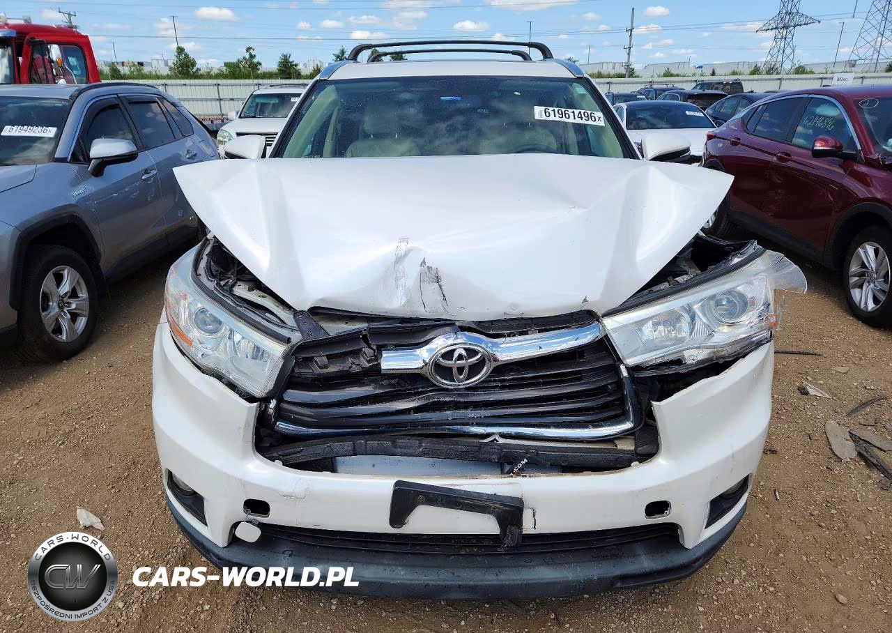 2014 Toyota Highlander Xle VIN:5TDJKRFH5ES069416 - 5