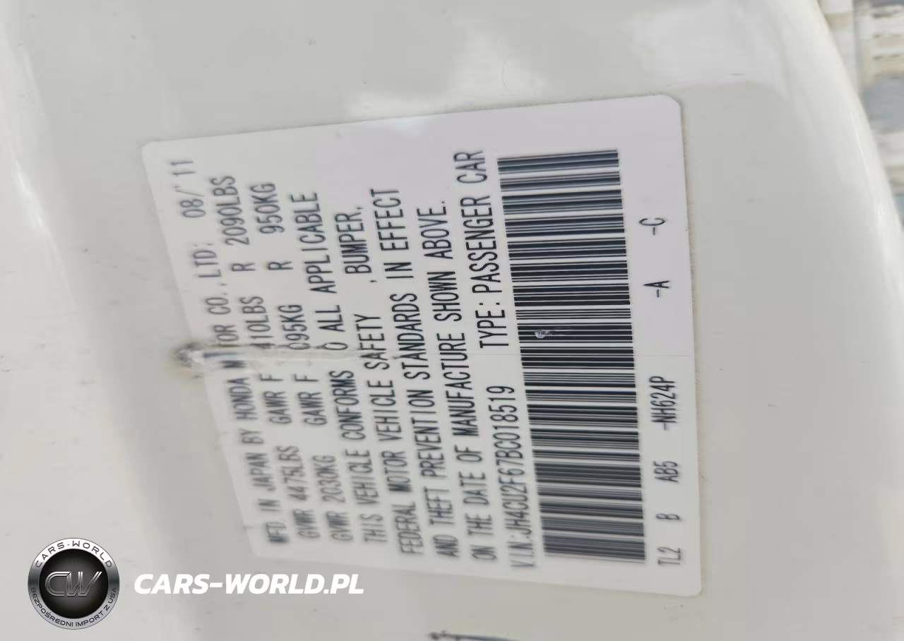 2011 Acura Tsx VIN:JH4CU2F67BC018519 - 12