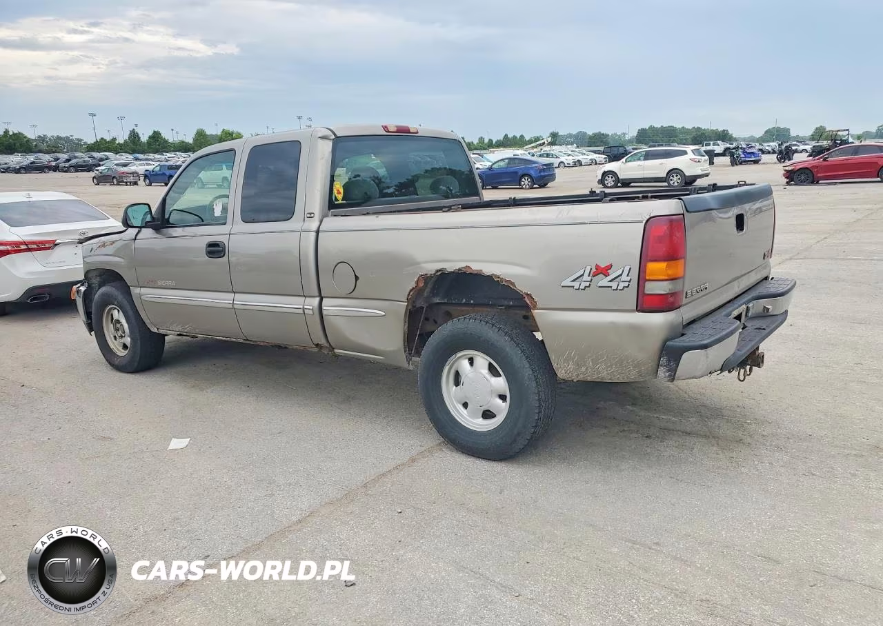 2001 GMC New Sierra K1500 VIN:2GTEK19V911117750 - 2