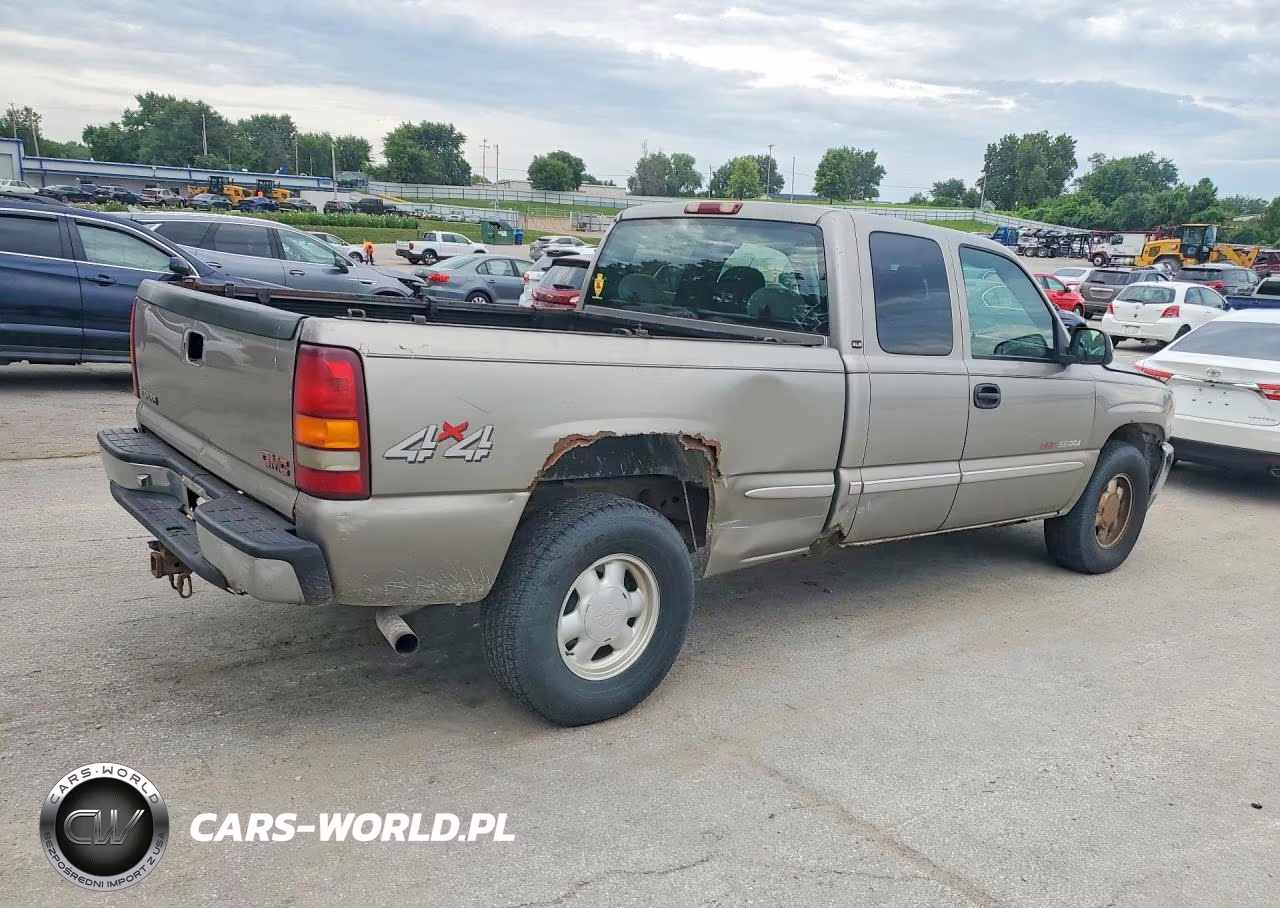 2001 GMC New Sierra K1500 VIN:2GTEK19V911117750 - 3