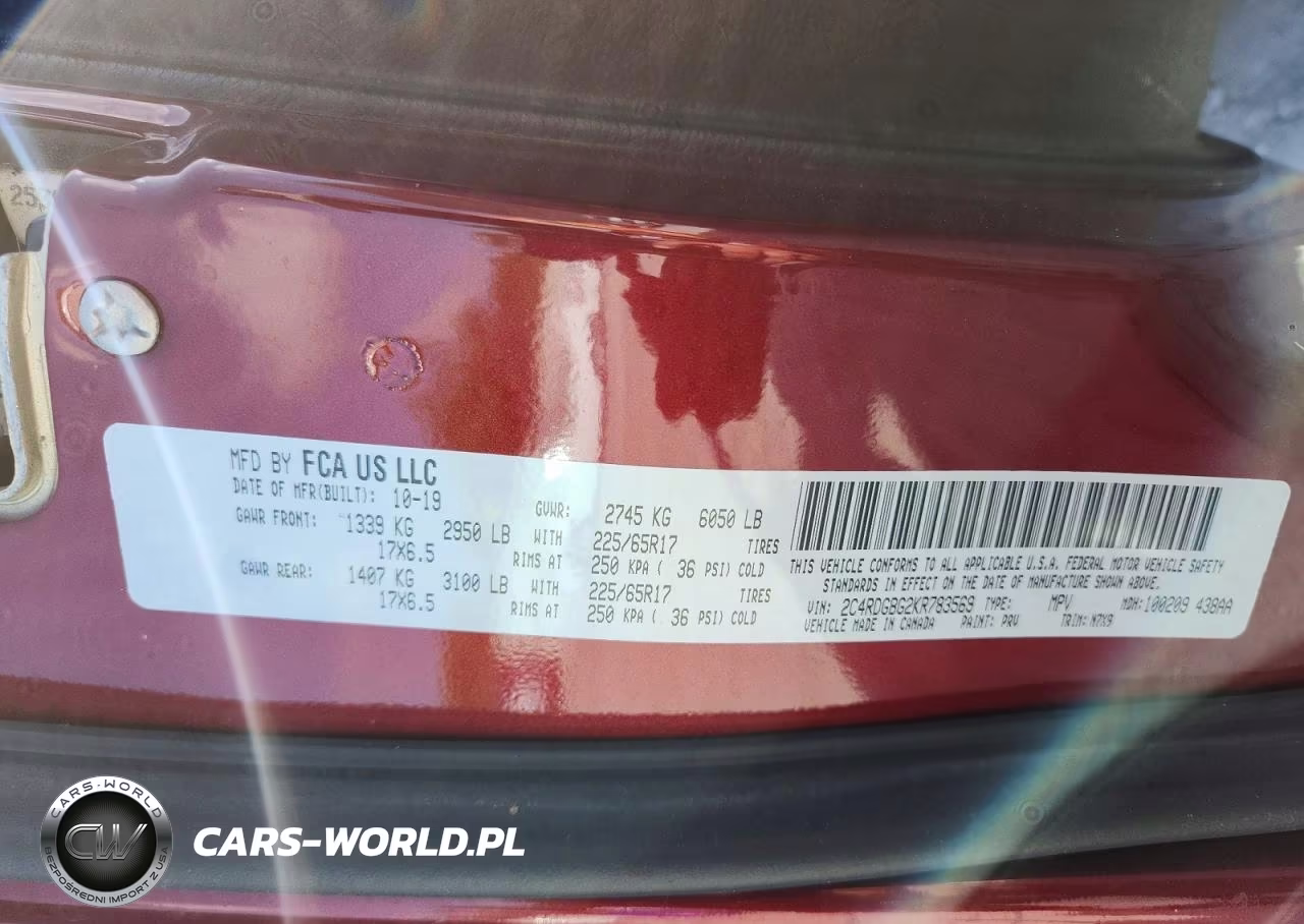 2019 Dodge Grand Caravan Se VIN:2C4RDGBG2KR783569 - 14