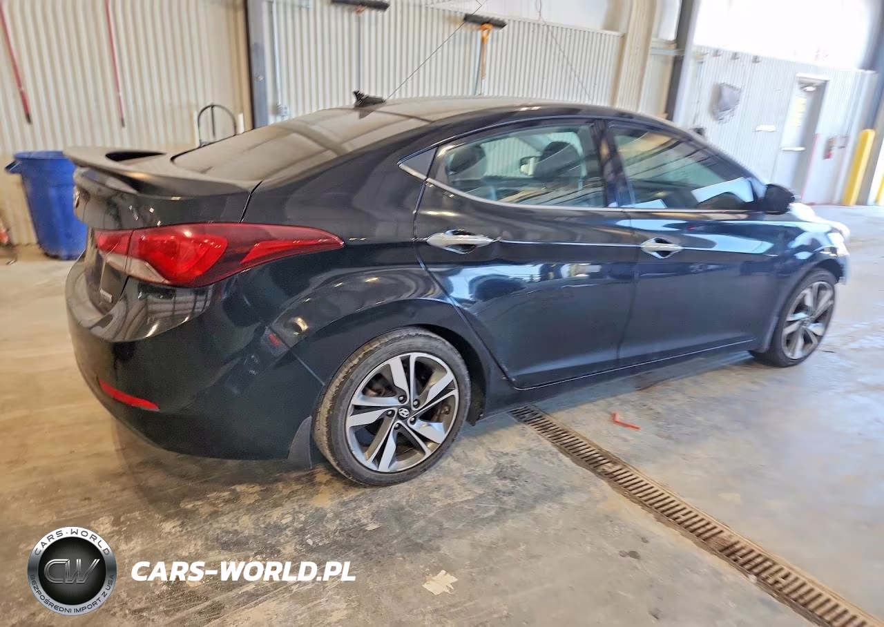 2014 Hyundai Elantra Limited VIN:KMHDH4AE6EU214076 - 3