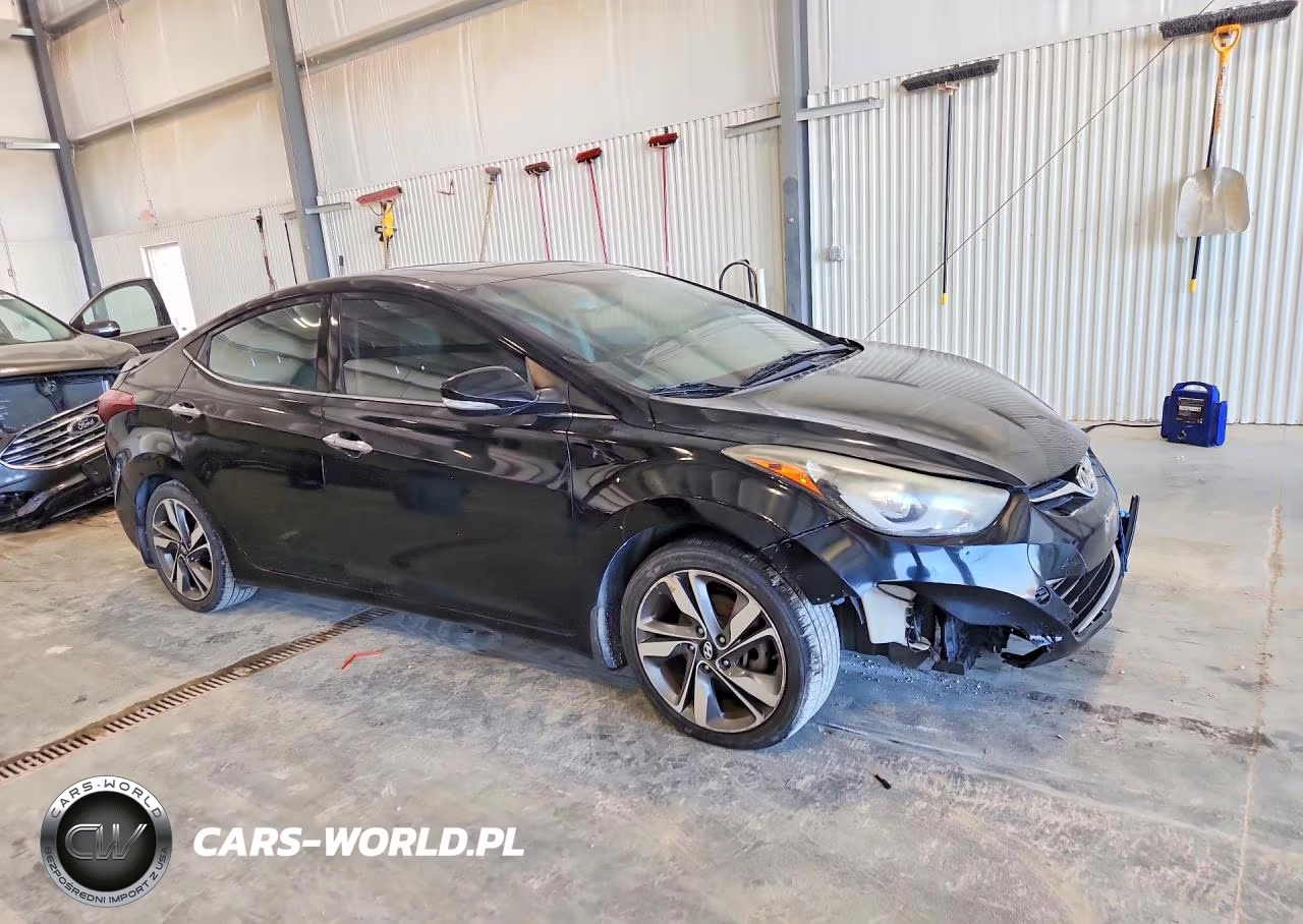 2014 Hyundai Elantra Limited VIN:KMHDH4AE6EU214076 - 4
