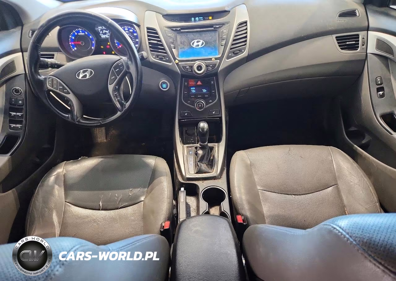 2014 Hyundai Elantra Limited VIN:KMHDH4AE6EU214076 - 8