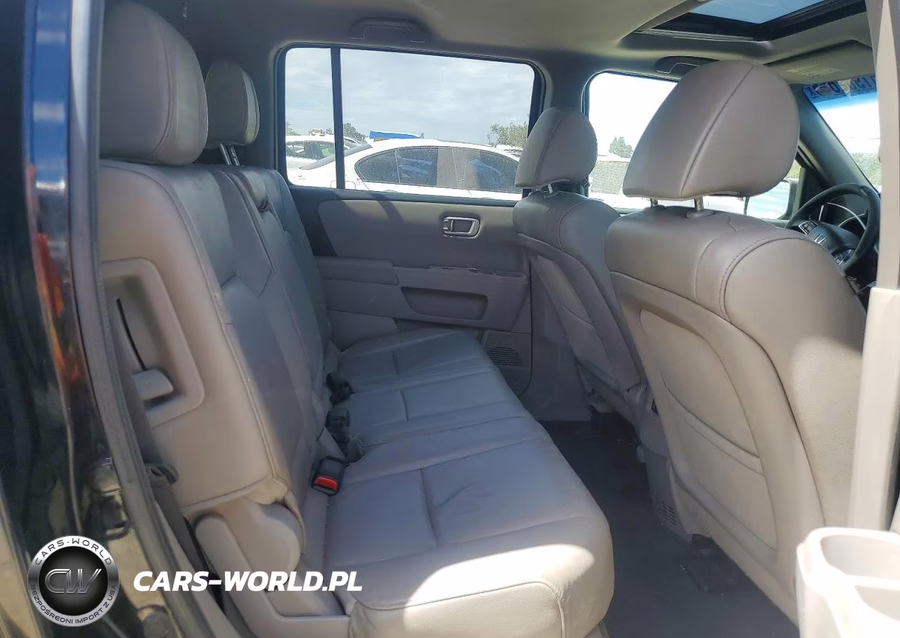 2012 Honda Pilot Exln VIN:5FNYF4H74CB084419 - 11
