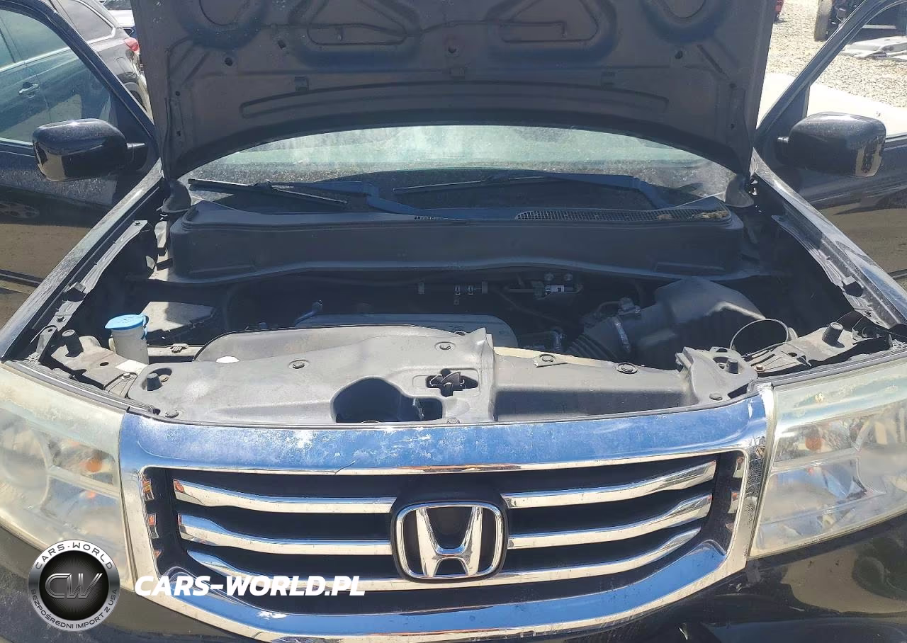 2012 Honda Pilot Exln VIN:5FNYF4H74CB084419 - 12