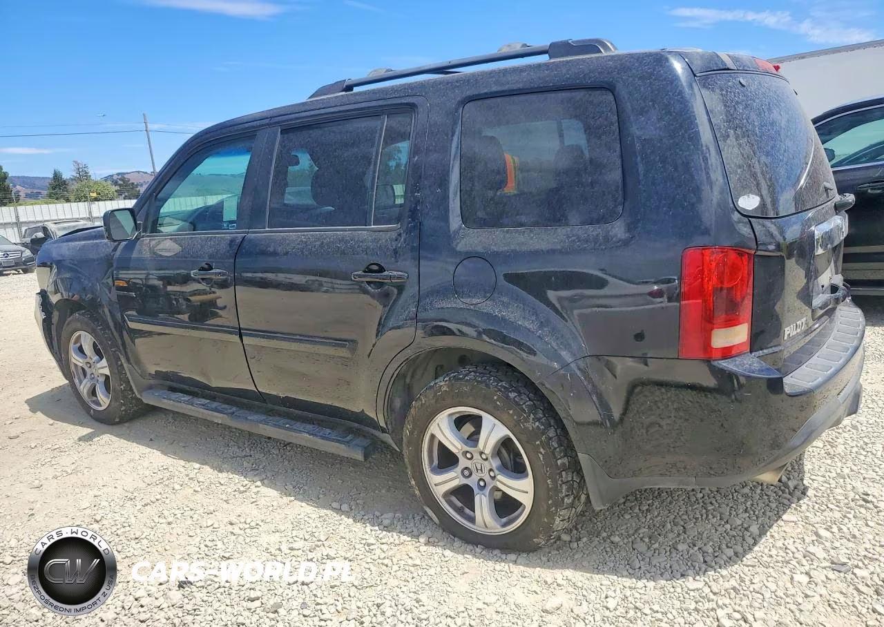 2012 Honda Pilot Exln VIN:5FNYF4H74CB084419 - 2