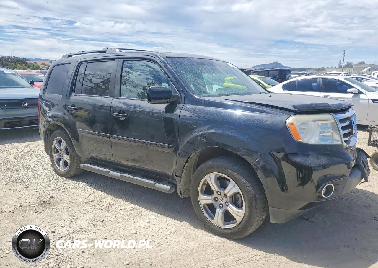 2012 Honda Pilot Exln VIN:5FNYF4H74CB084419 - 4