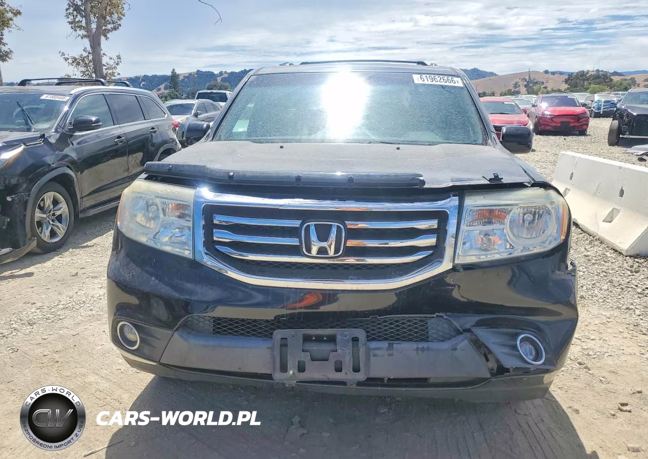 2012 Honda Pilot Exln VIN:5FNYF4H74CB084419 - 5