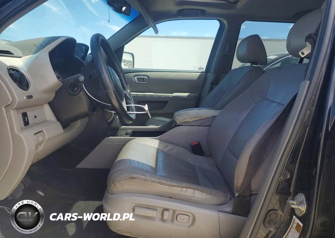 2012 Honda Pilot Exln VIN:5FNYF4H74CB084419 - 7