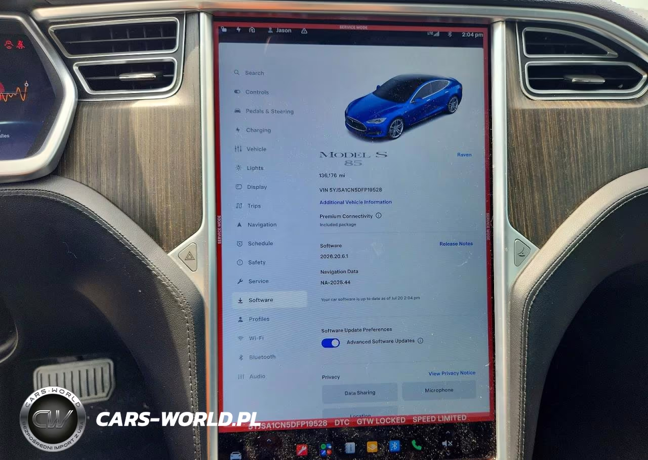 2013 Tesla Model S VIN:5YJSA1CN5DFP19528 - 9