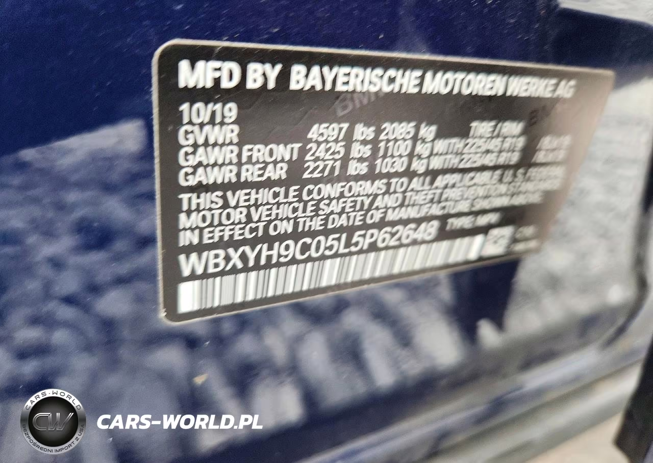 2020 BMW X2 Sdrive28I VIN:WBXYH9C05L5P62648 - 13