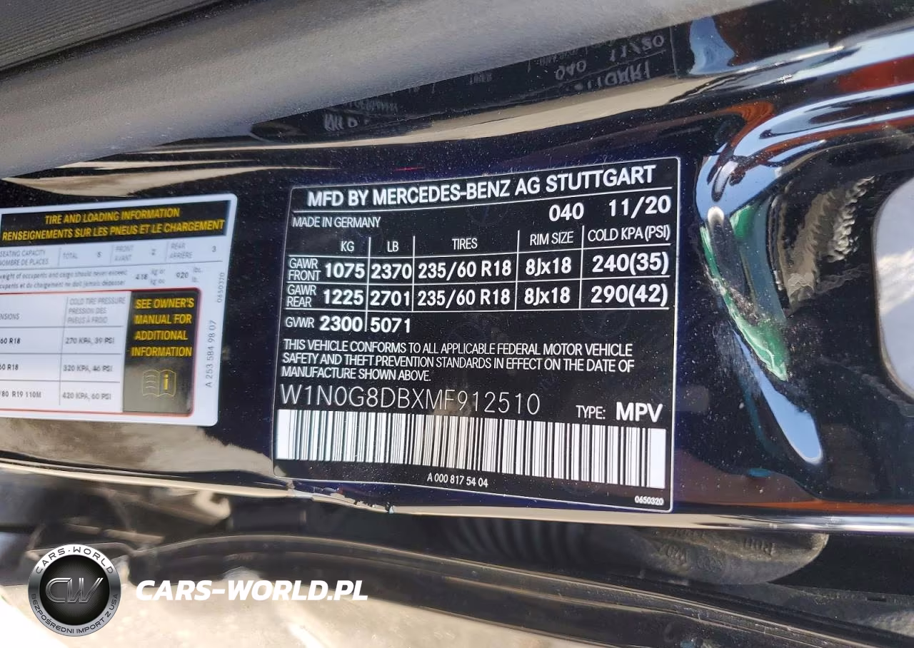 2021 Mercedes-Benz Glc 300 VIN:W1N0G8DBXMF912510 - 13