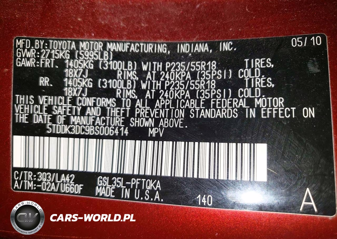 2011 Toyota Sienna Xle VIN:5TDDK3DC9BS006414 - 13