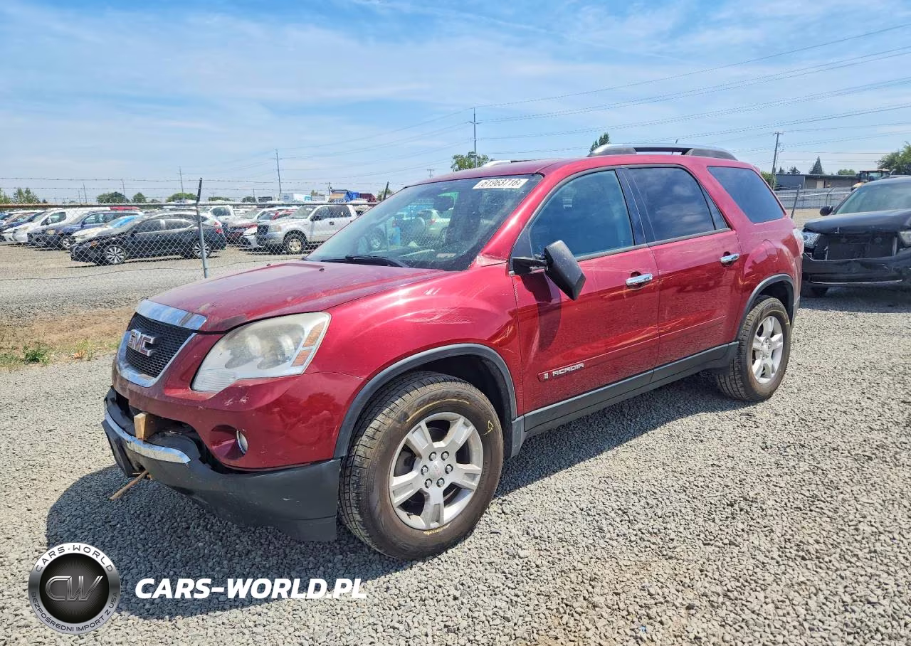 2008 GMC Acadia Sle VIN:1GKER13788J191946 - 1