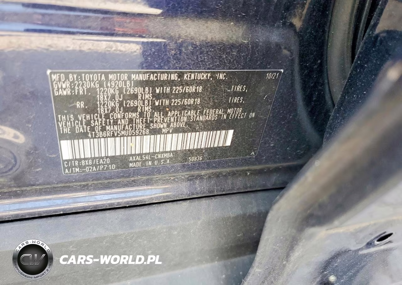 2021 Toyota Rav4 Hybrid Xle Premium VIN:4T3B6RFV5MU059268 - 14