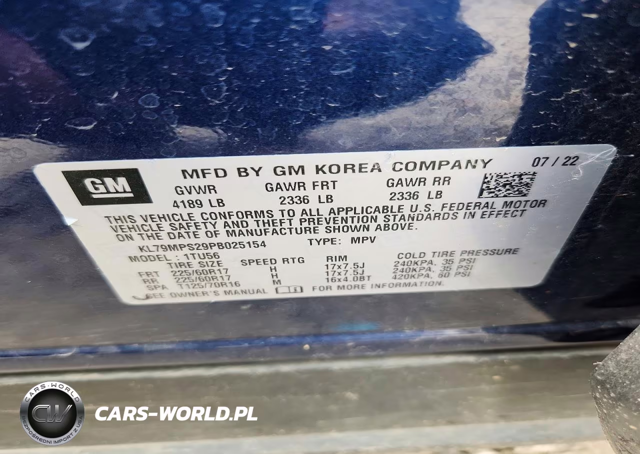 2023 Chevrolet Trailblazer Lt VIN:KL79MPS29PB025154 - 13