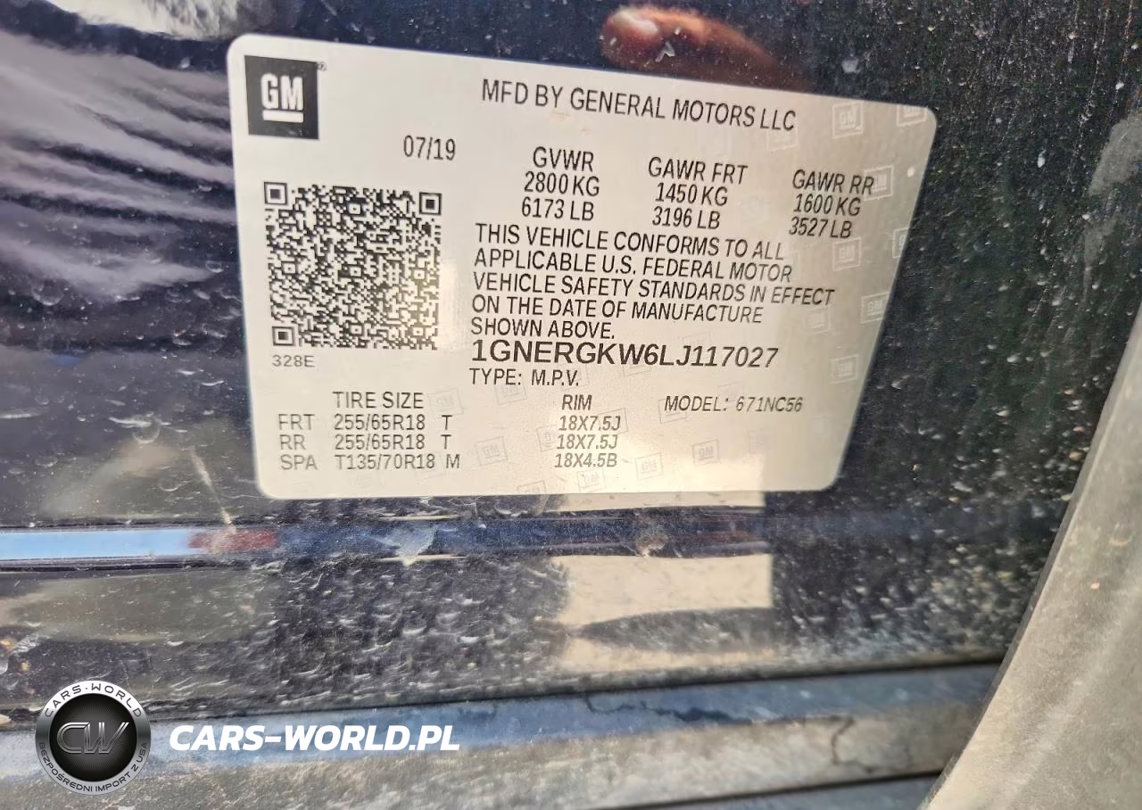 2020 Chevrolet Traverse Lt VIN:1GNERGKW6LJ117027 - 13