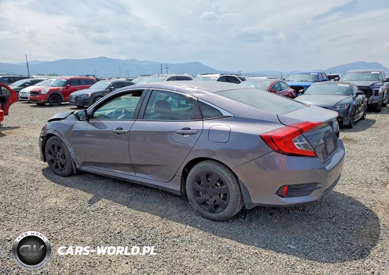 2016 Honda Civic Lx VIN:19XFC2F59GE020054 - 2